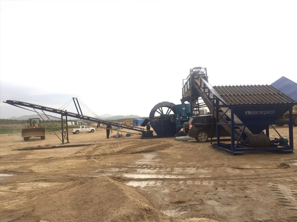 篩沙水洗含淘金設備